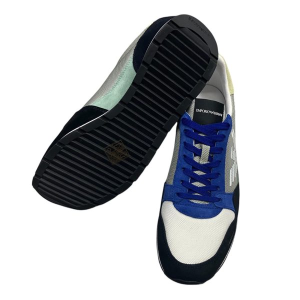 Emporio Armani - EU/43M - Sneaker basso uomo multicolore X4X215 - immagine 4