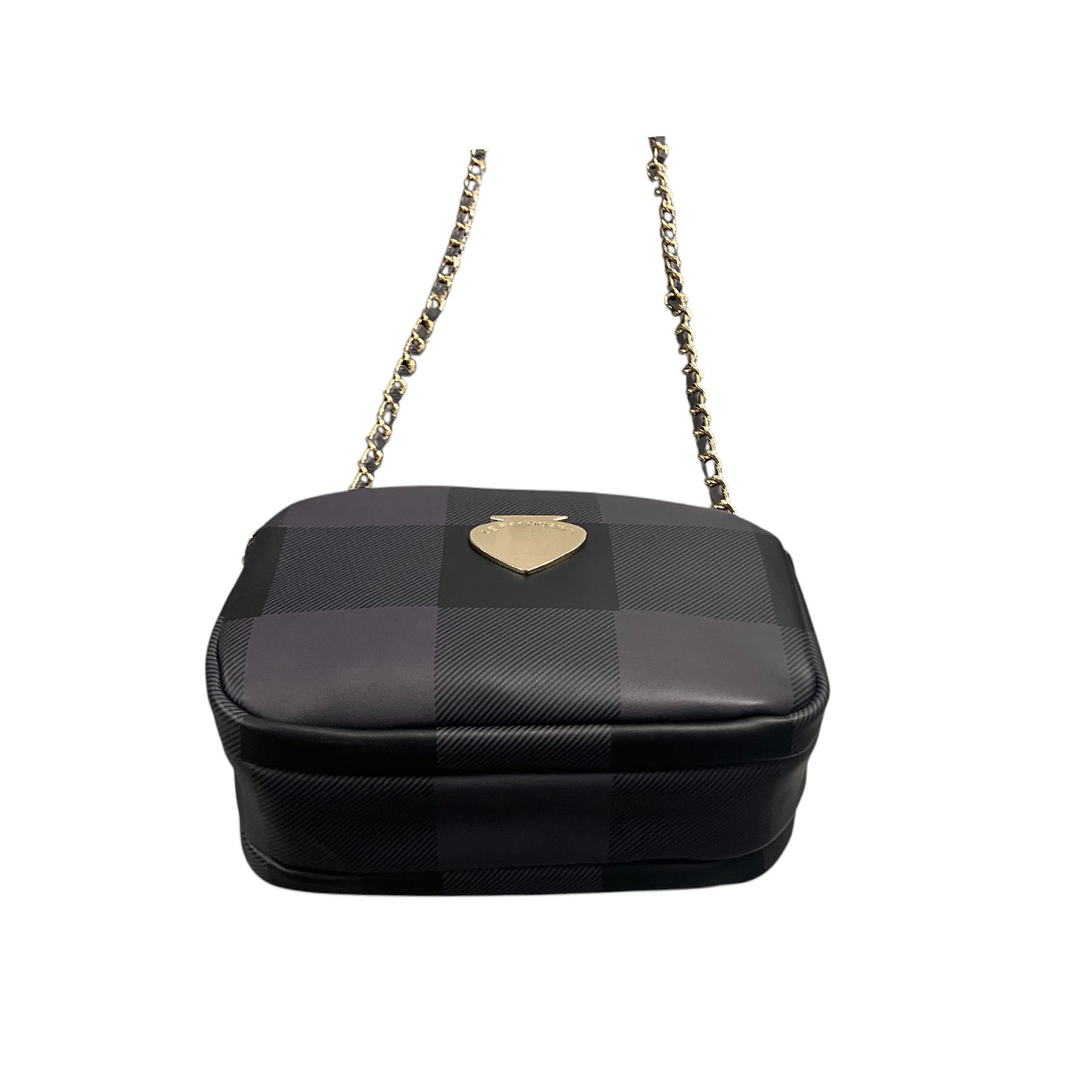 Le Pandorine - Borsetta crossbody in pelle vegana fantasia grigio AI19DDN02471-05 - immagine 6