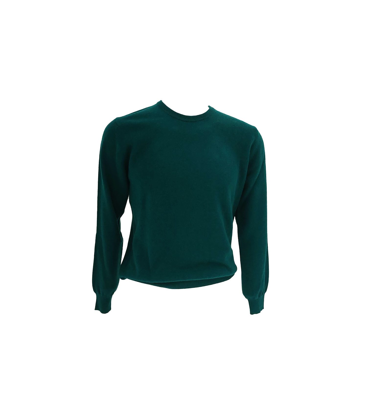Maglia uomo Cashmere Malo Verde bottiglia