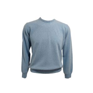 Maglia uomo Cashmere Malo celeste