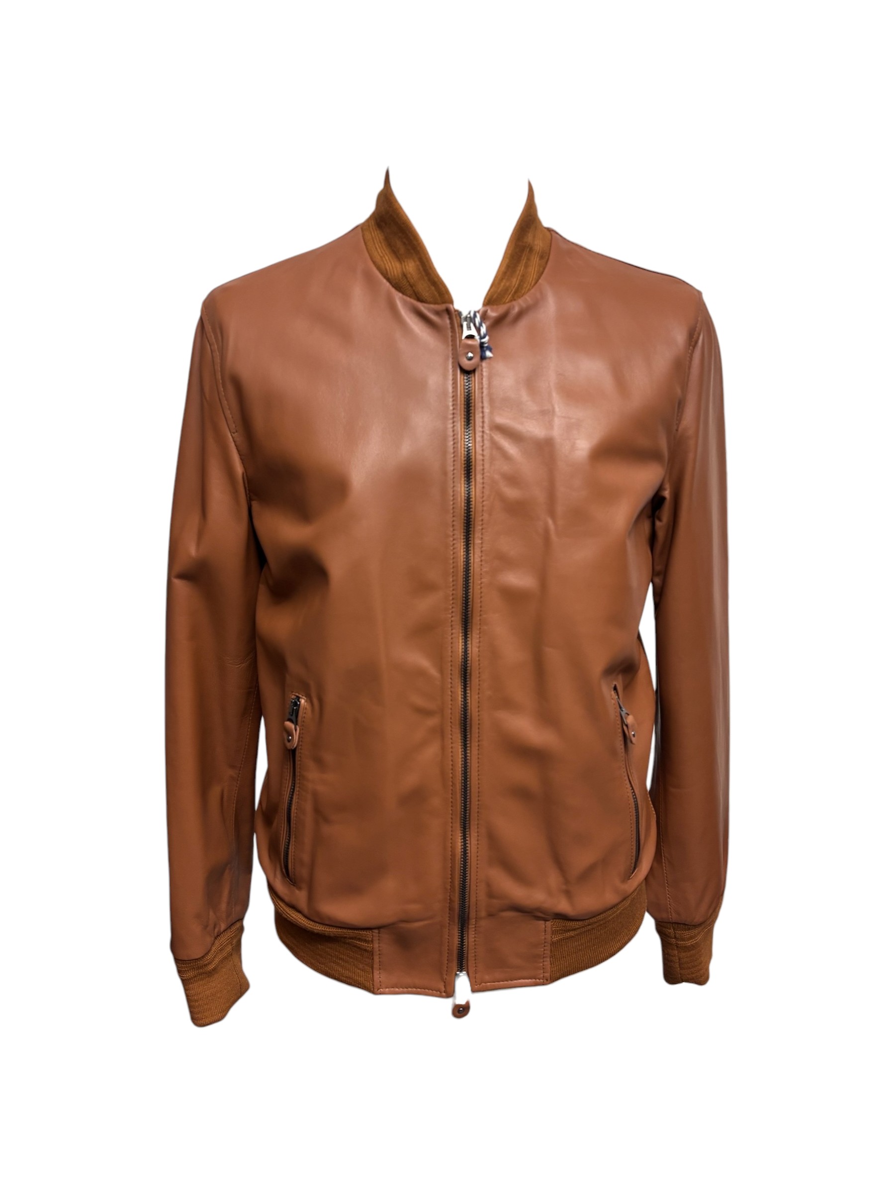Raphael – Bomber in pelle cuoio uomo