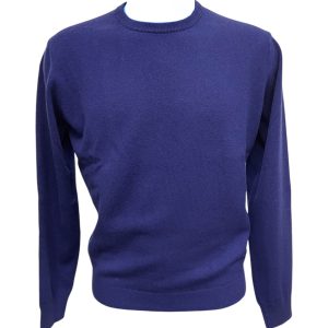 Malo - Maglia uomo Cashmere Malo bluette