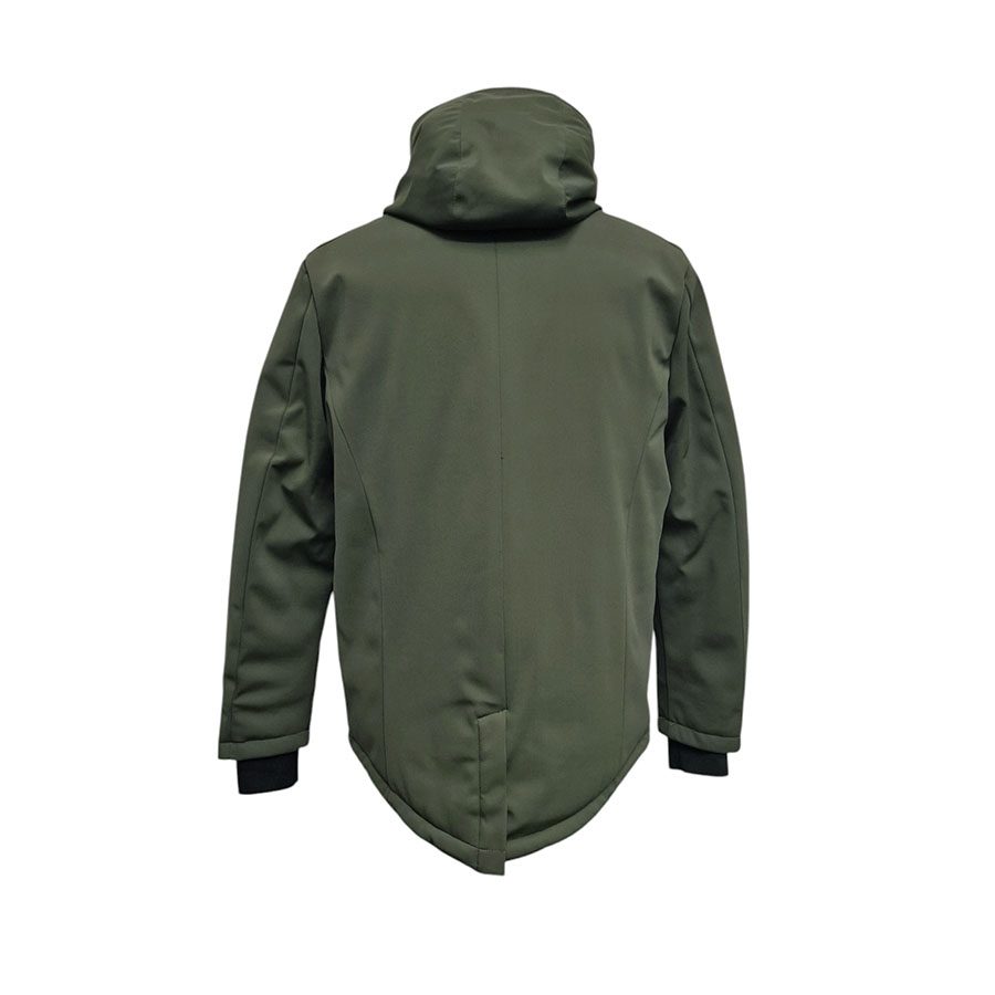 Invicta-S-Giubbotto uomo in tessuto tecnico verde militare - immagine 3