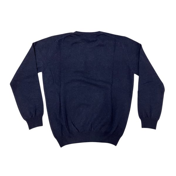 Malo - Maglia uomo Cashmere  blu scuro - immagine 2
