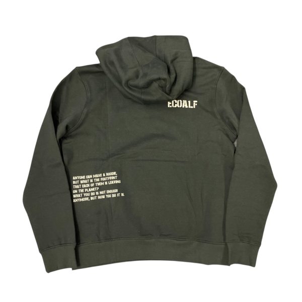 Felpa Uomo con cappuccio Army Ecoalf - immagine 2