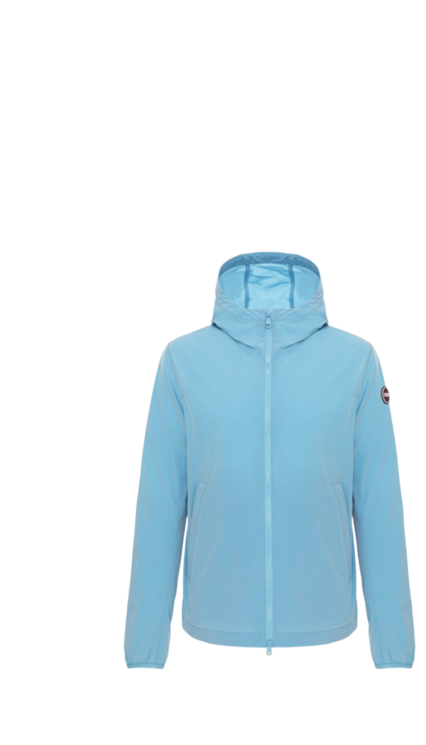 Giubbino Uomo Colmar in tessuto stretch con cappuccio