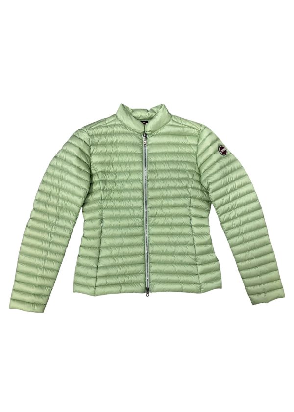 Colmar - Piumino corto slim fit Donna 100 grammi verde chiaro