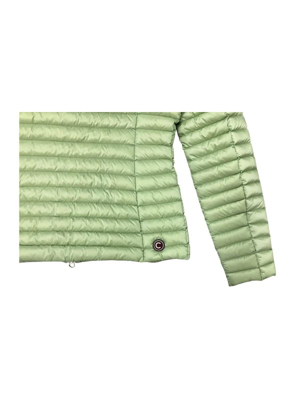 Colmar - Piumino corto slim fit Donna 100 grammi verde chiaro - immagine 4