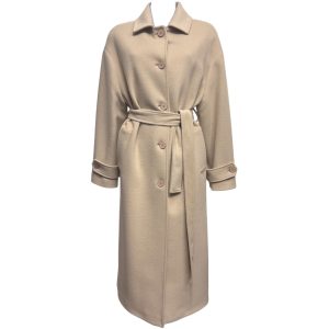 Federica Garoni - Cappotto midi beige modello Eleonora - 42