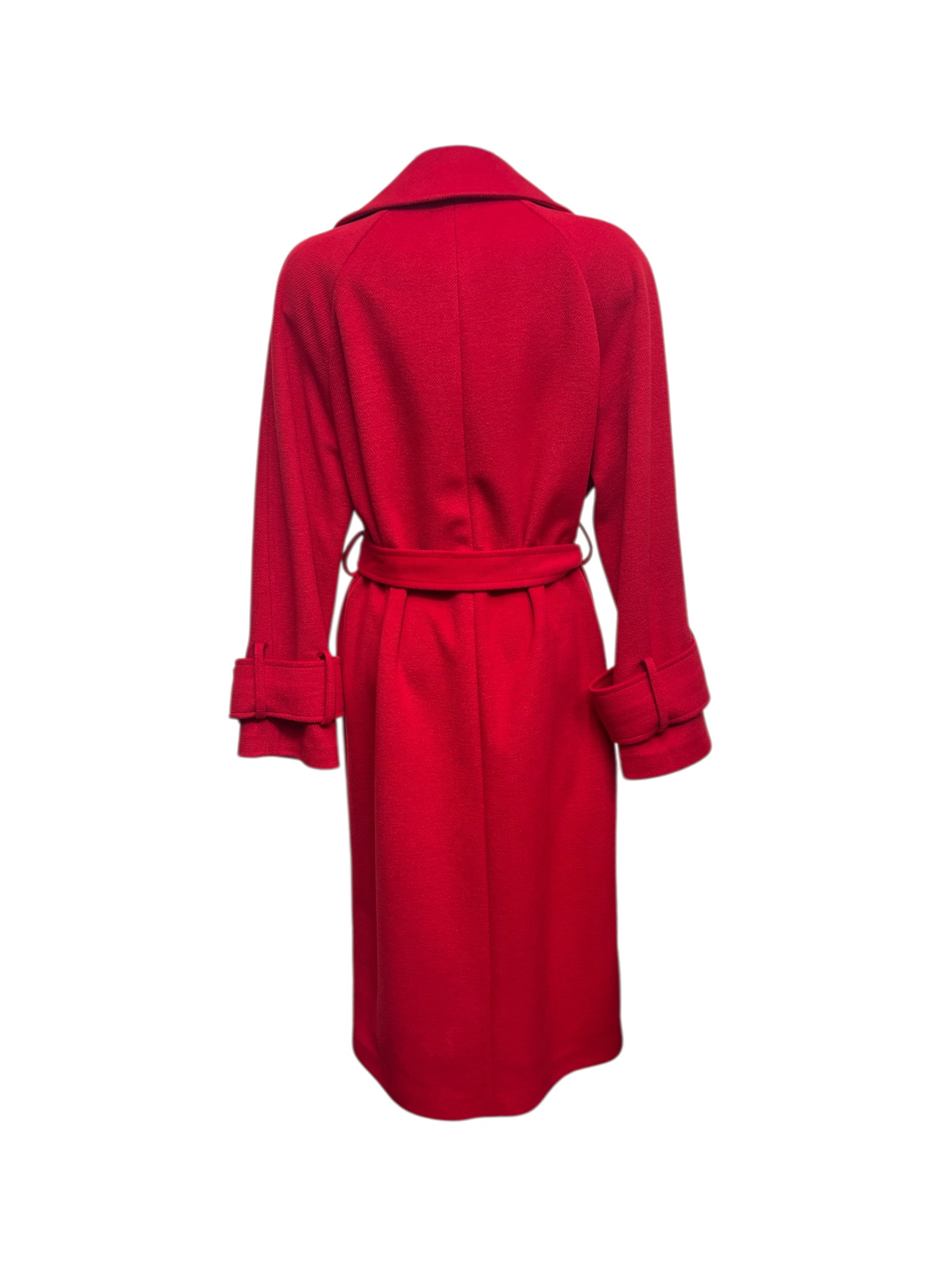 Federica Garoni - Cappotto midi rosso modello Greta - 44 - immagine 3