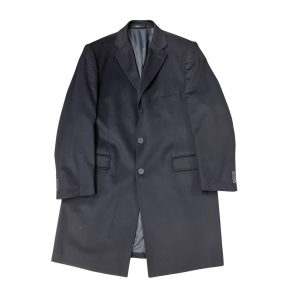 Valentino Garavani - IT/56 - Cappotto in lana e cashmere blu scuro