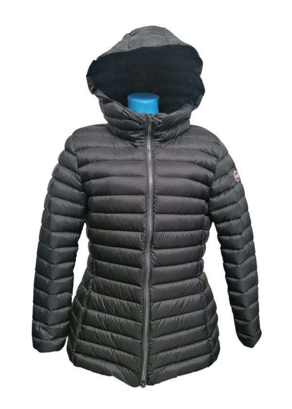 Colmar - Piumino corto con cappuccio nero modello 2252