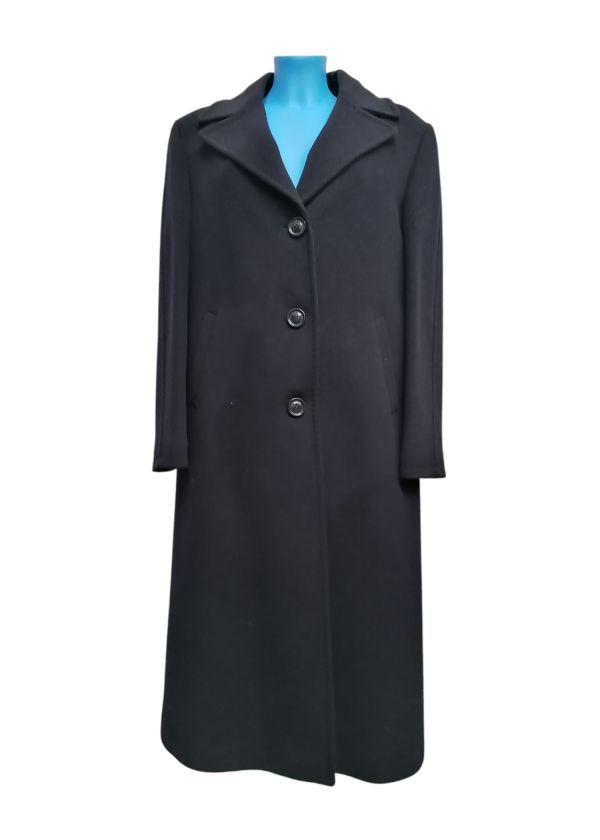 Gaetano Tagliente - IT/48 - Cappotto in lana e cashmere blu scuro