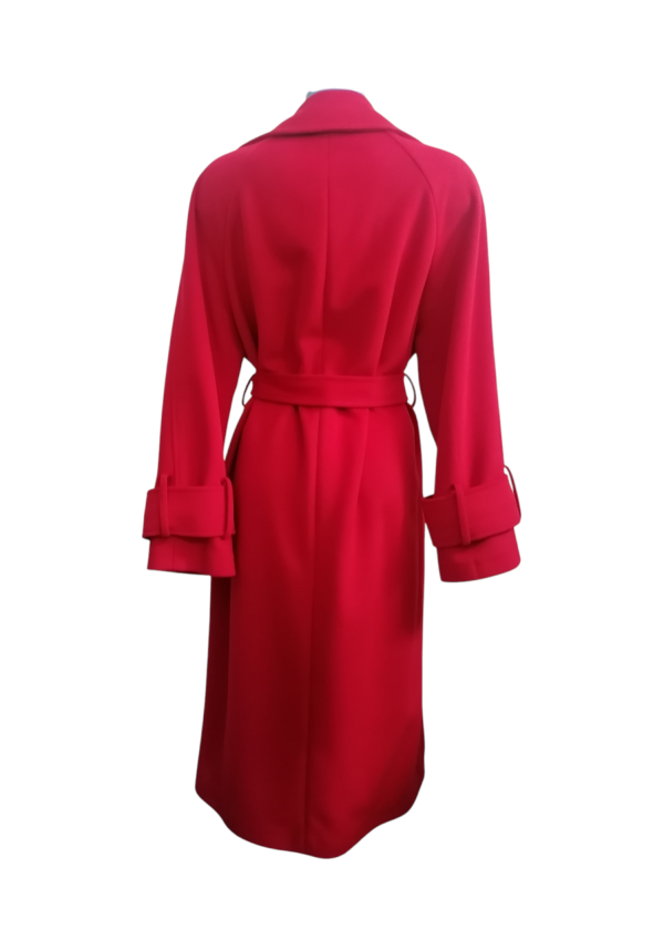 Federica Garoni - IT/44 - Cappotto midi rosso modello Greta - immagine 3