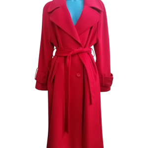 Federica Garoni - IT/44 - Cappotto midi rosso modello Greta