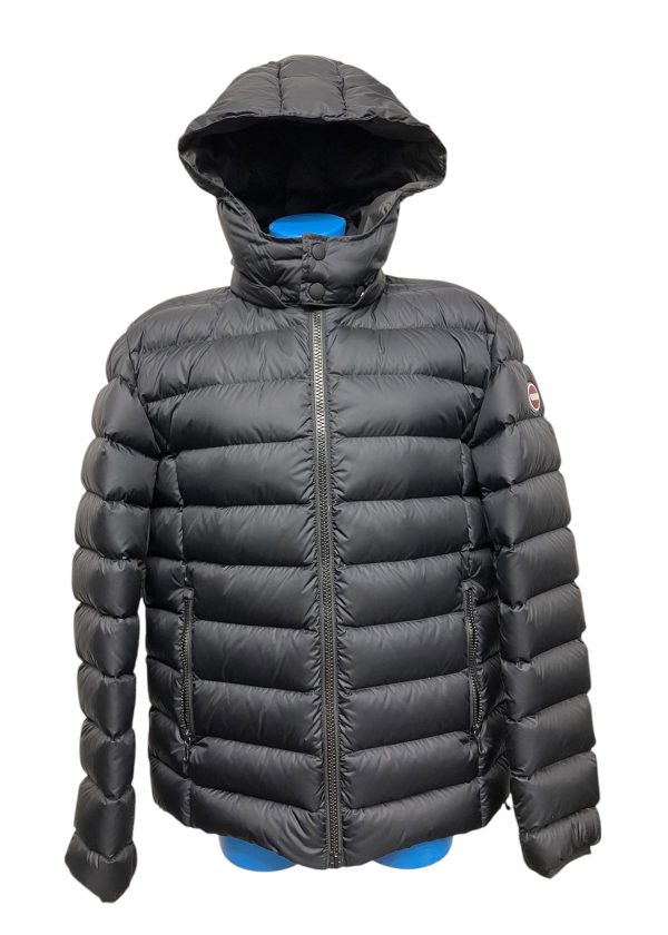Colmar - Piumino con cappuccio nero uomo modello 1250R