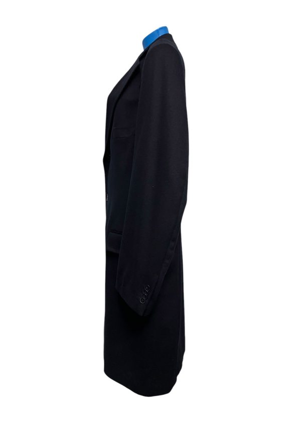 Valentino Garavani - IT/56 - Cappotto in lana e cashmere blu scuro - immagine 3