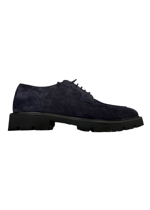 Brecos - Scarpe stringate 17053U Cortina GRN Gorain Blu Galassia 106 - immagine 3