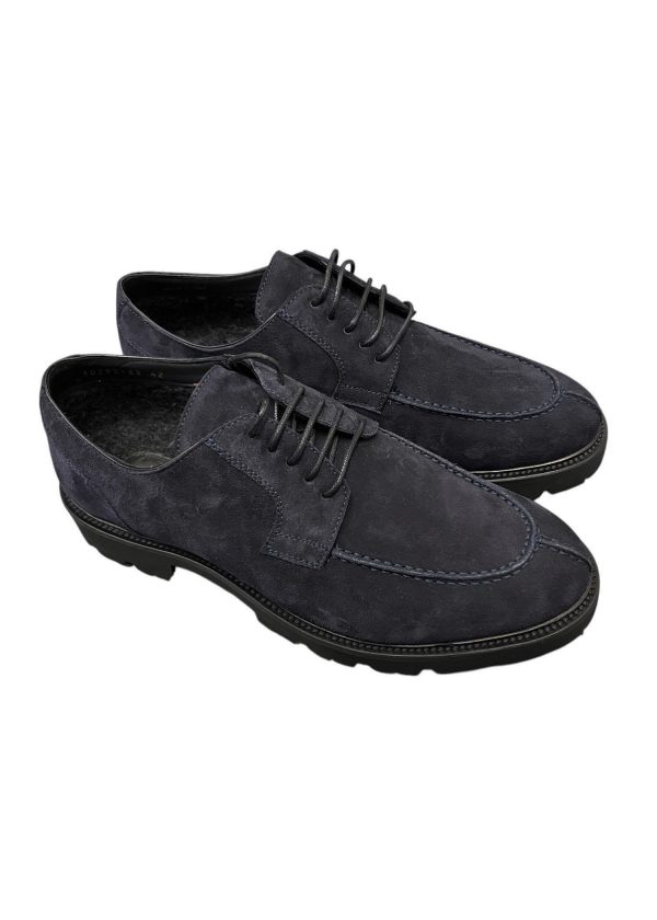 Brecos - Scarpe stringate 17053U Cortina GRN Gorain Blu Galassia 106