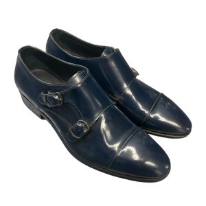 Franco Fedele - Scarpe stringate pelle vitello spazzolato con allacciatura laterale