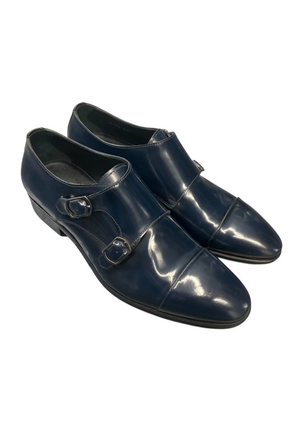 Franco Fedele - Scarpe stringate pelle vitello spazzolato con allacciatura laterale
