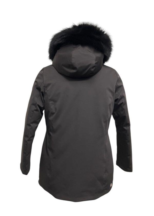 Colmar - Piumino in tessuto impermeabile nero donna modello slim fit - immagine 2