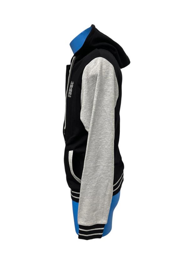 Iceberg - Felpa con cappuccio in cotone grigio nero uomo - immagine 3