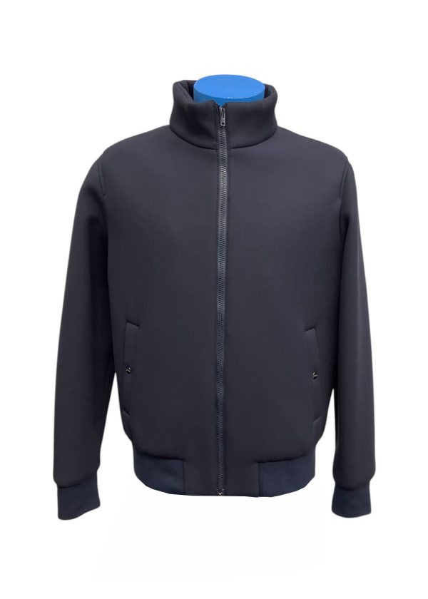 Herno - IT/52 - Giubbotto trapuntato blu scuro uomo
