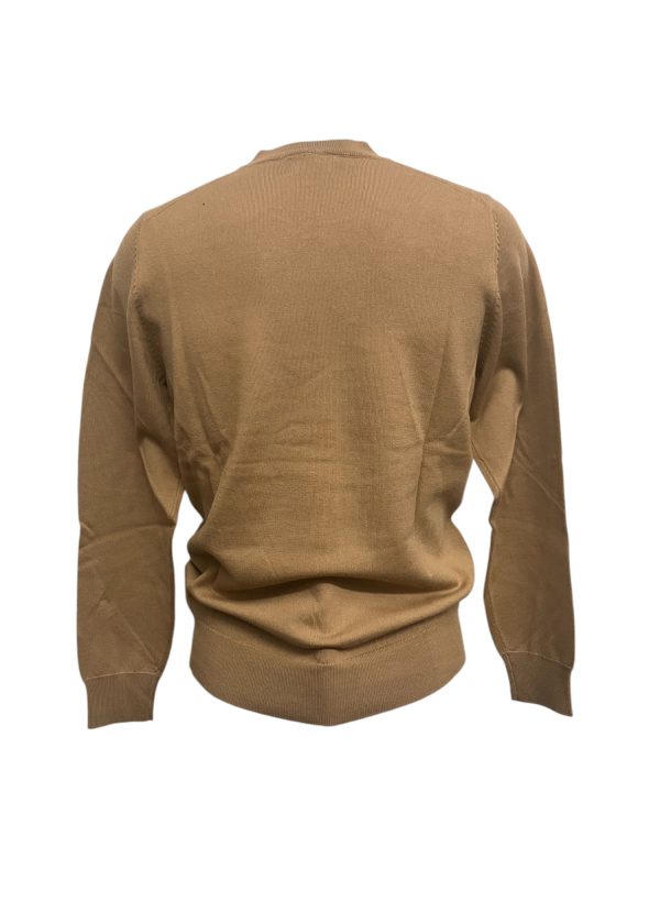 Iceberg - Maglia girocollo S1M-A in lana cammello uomo - immagine 3
