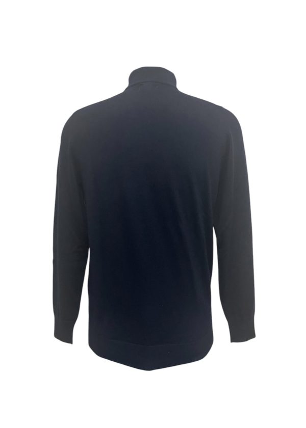 Iceberg - Maglia lupetto SM1 in lana blu scuro uomo - immagine 2