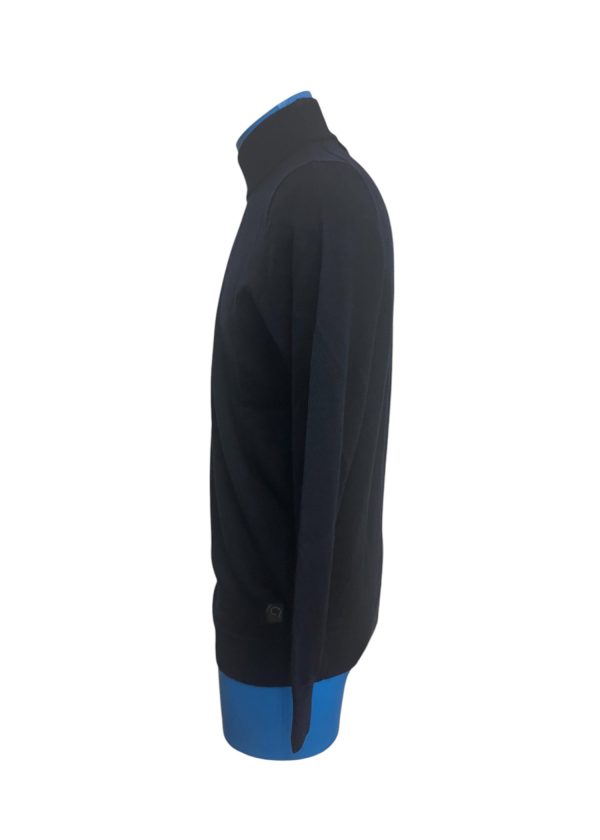 Iceberg - Maglia lupetto SM1 in lana blu scuro uomo - immagine 3