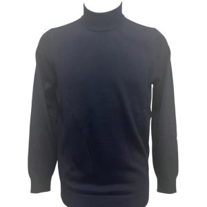 Iceberg - Maglia lupetto SM1 in lana blu scuro uomo