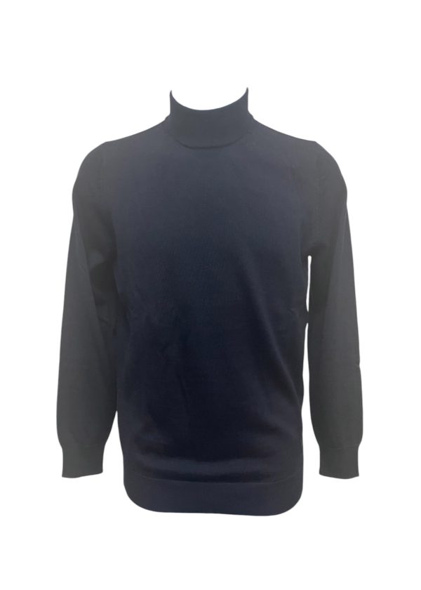 Iceberg - Maglia lupetto SM1 in lana blu scuro uomo