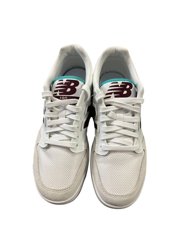 New Balance - Sneakers basso in misto di materiali bianco uomo - immagine 3