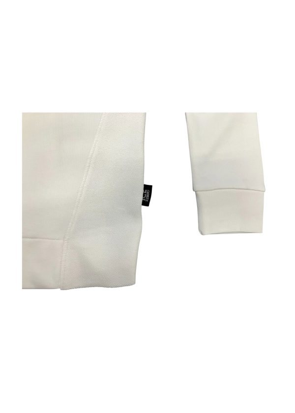 Iceberg - Felpa in cotone colore panna logo delicato uomo - immagine 4