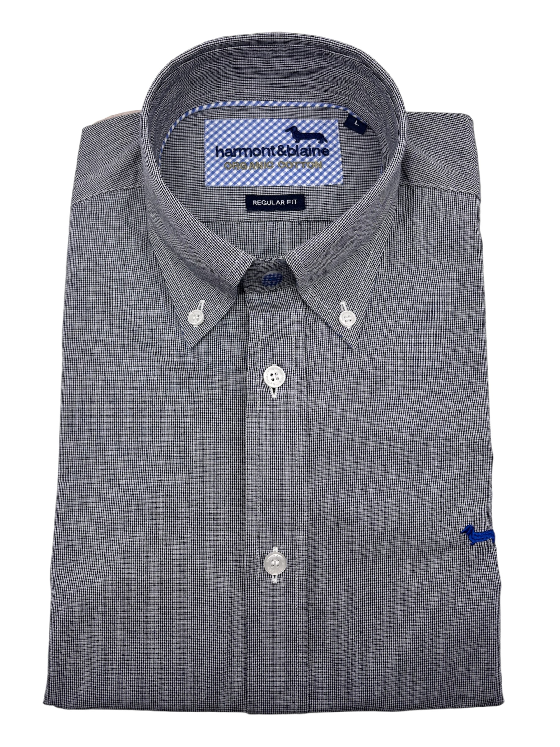 Harmont & Blaine - Camicia regular fit in cotone organico