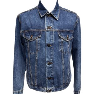 John Byron - Giubbino uomo in denim blu