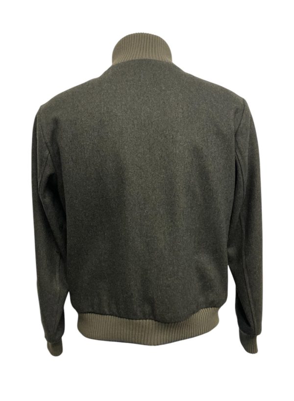 Giovanni Scarano - IT/48 - Bomber imbottito in misto di materiali verde oliva - immagine 3