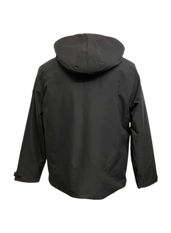 Markup - Giubbotto imbottito con cappuccio in poliestere nero - immagine 3