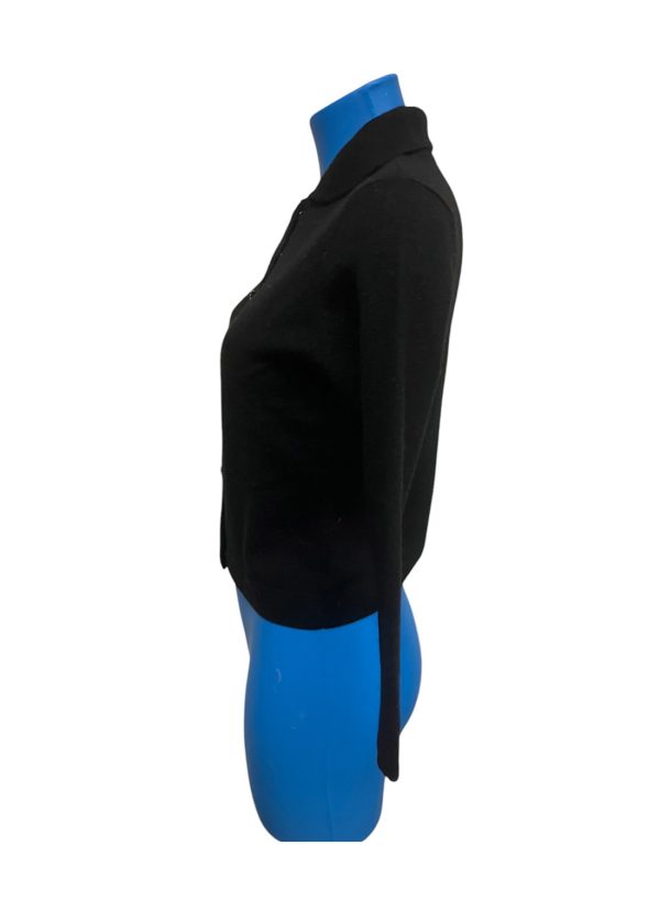 I.N.C International Concepts - S - Cardigan in cashmere nero con bottoni gioiello - immagine 3