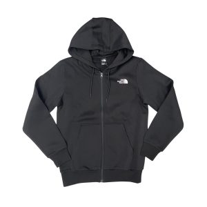 The North Face - Felpa con cappuccio in cotone e poliestere nero