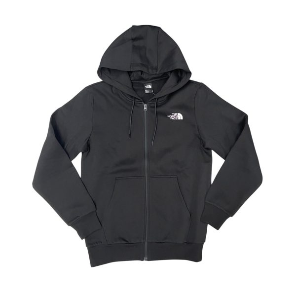 The North Face - Felpa con cappuccio in cotone e poliestere nero