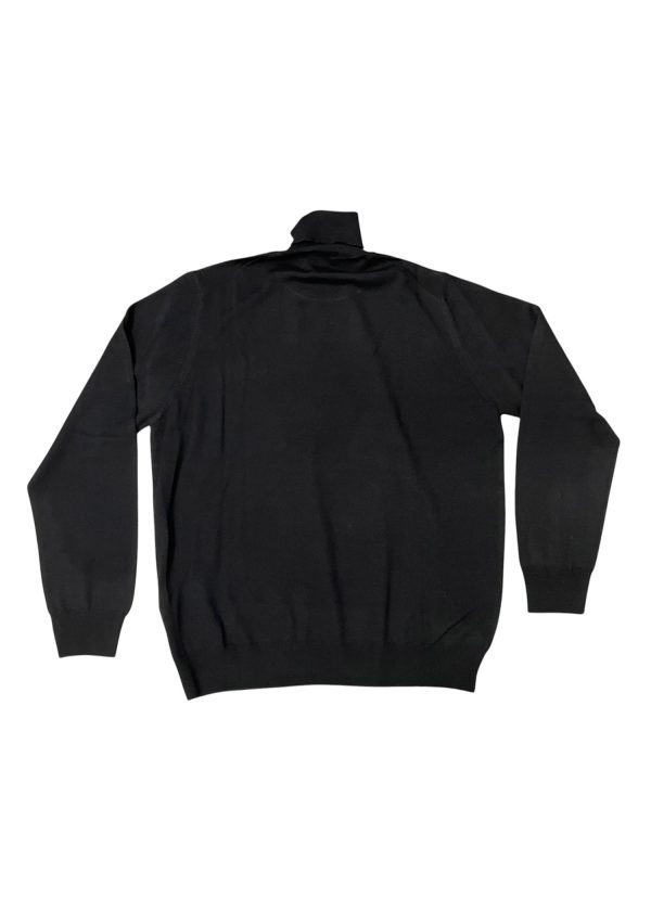 Harmont & Blaine - Maglione a dolcevita in lana nero uomo - immagine 2