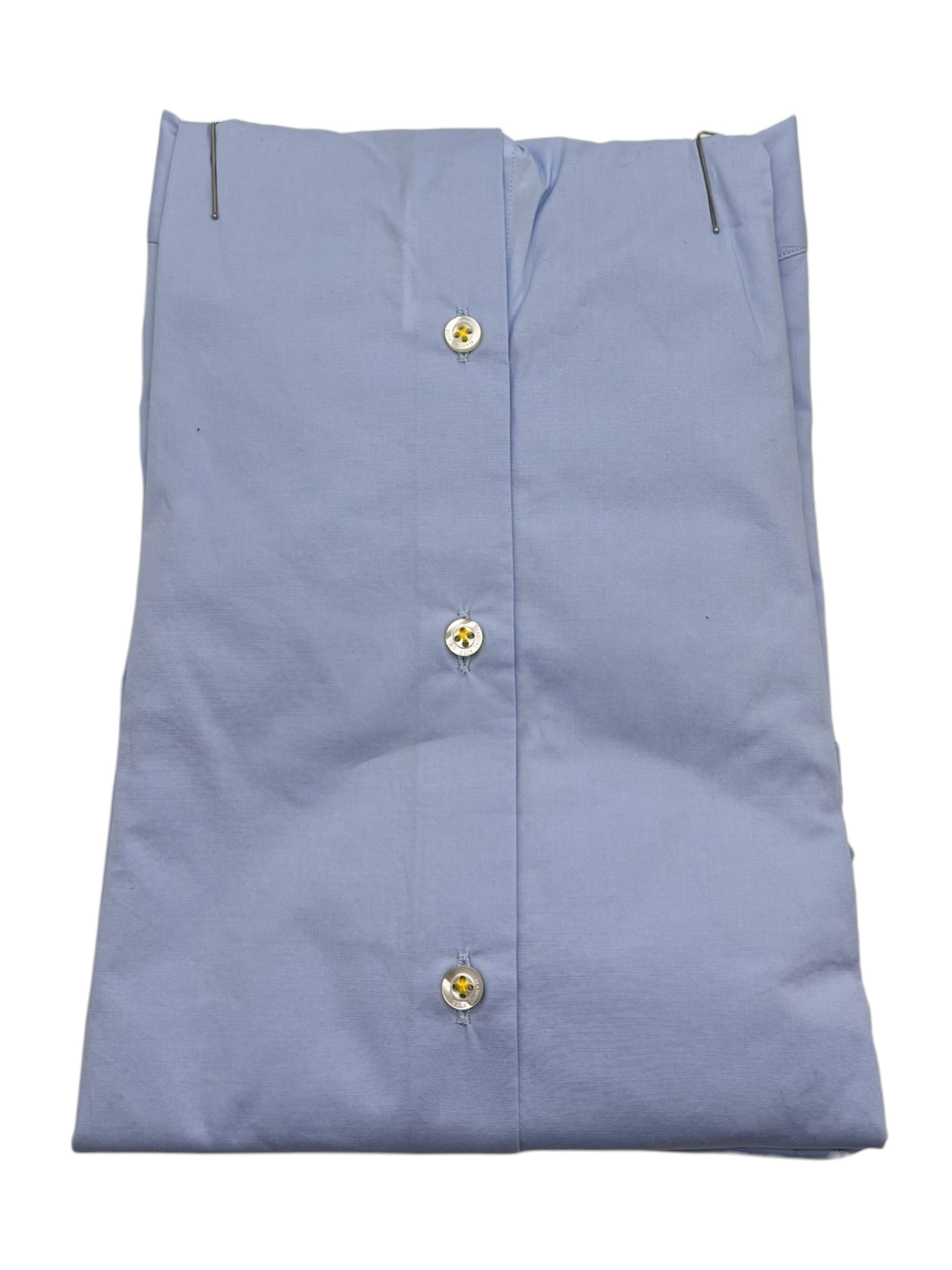 Manuel Ritz - Camicia in cotone celeste - immagine 2