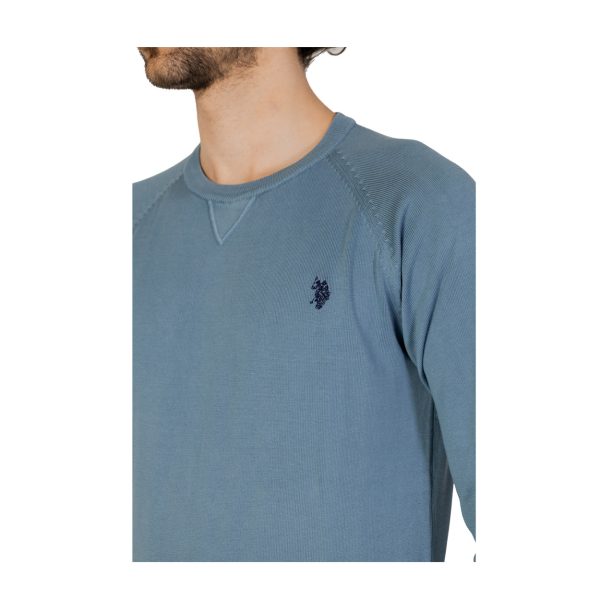U.S. Polo Assn. - Maglia in filo di cotone grigio LIN 53568 EH3 - immagine 3