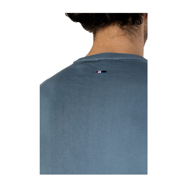 U.S. Polo Assn. - Maglia in filo di cotone grigio LIN 53568 EH3 - immagine 4