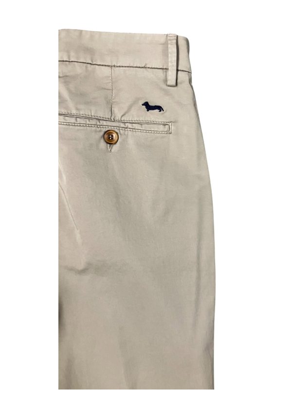 Harmont & Blaine - Pantalone chino slim fit in cotone elasticizzato beige - immagine 3