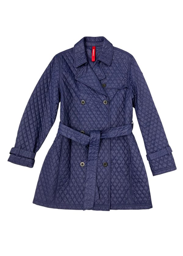 Canadiens - Trench Coat Donna Scarlett/W quattro stagioni blu