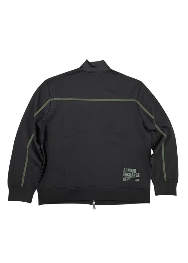 Armani Exchange- XL - Completo tuta in cotone e poliestere nero - immagine 2