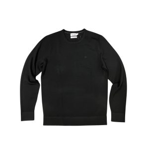 Calvin Klein - Maglione in lana quattro stagioni K10K109474 BEH nero